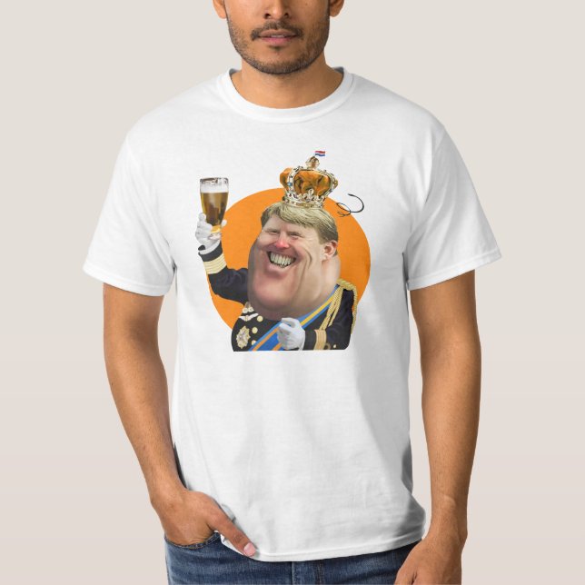 Jour royal de Willem-Alexander T-shirt (Devant)