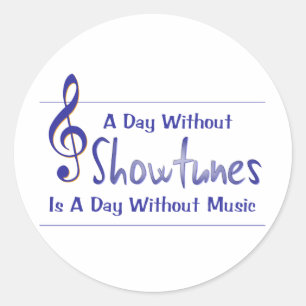 Jour sans autocollants de Showtune