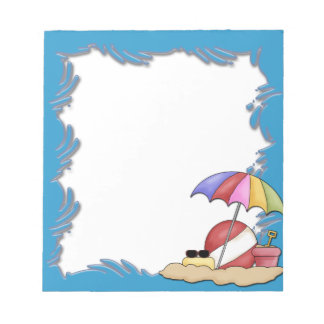 Jour Sur Le Bloc-Notes De Plage