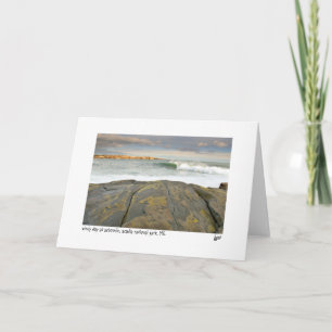Jour venteux au carte photo schoodic