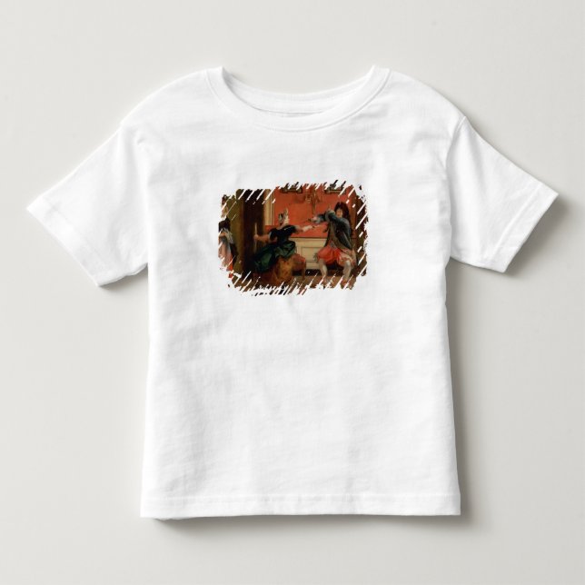 Jourdain zäunt sein Mädchen ein Kleinkind T-shirt (Vorderseite)