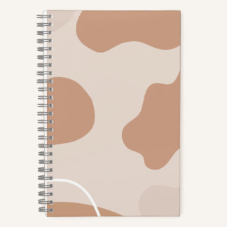 Journal à motif abstrait pour notes et planificati