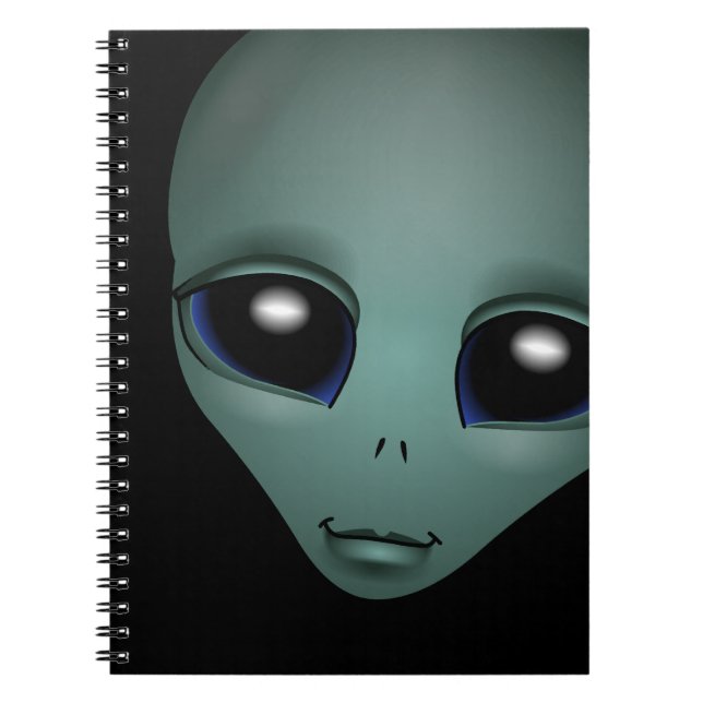 Journal Alien Cute ET Carnets Journal Pavé de calc (Devant)