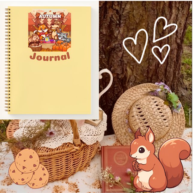 Journal Automne cadeau pour elle 🤎 🥨 🍁 ✨ (Créateur téléchargé)