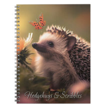 Journal Carnet Hedgehugs & Scribbles