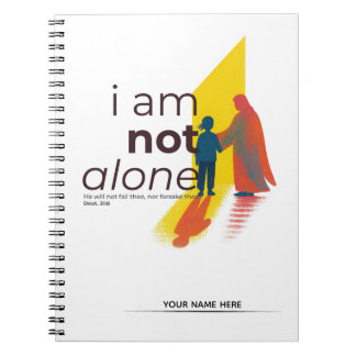 Journal chrétien personnalisé Je ne suis pas seul