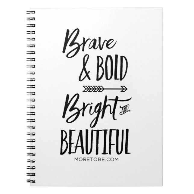 Journal courageux et audacieux, lumineux et beau (Devant)