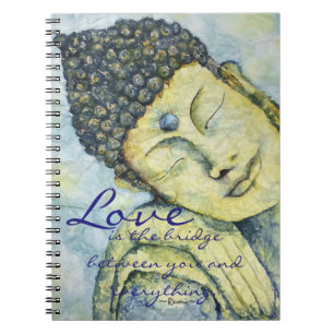 Journal d'art de Bouddha de citation d'amour de
