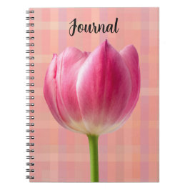 Journal d'art de la Tulipe rose du printemps