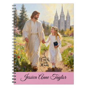 Journal de baptême personnalisé pour filles