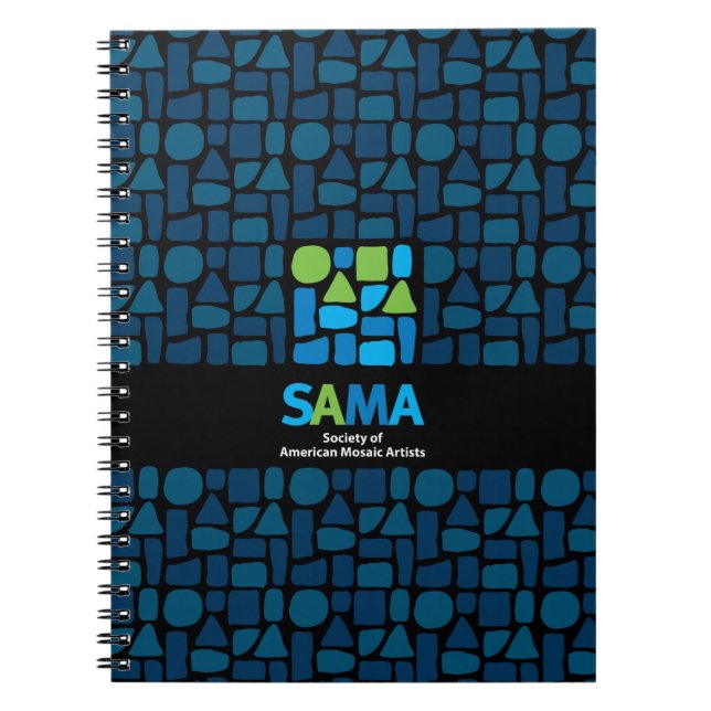 Journal de carnet de SAMA - art de mosaïque (Devant)