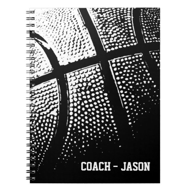 Journal de carnet des entraîneurs de basket-ball | (Devant)
