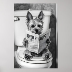 Journal de chien Yorkie Art, Impression de salle d