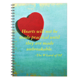 Journal de citation de magicien d'Oz