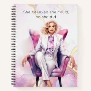 Journal de citations inspirantes pour femmes forte