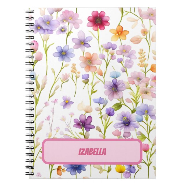 Journal de conception florale de printemps Fleur s (Devant)