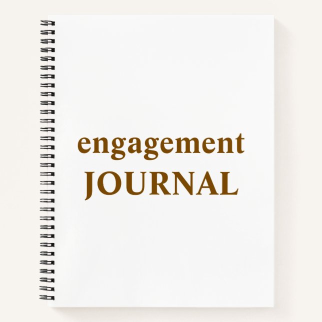Journal de fiançailles et livre de souvenirs | Fia (Devant)
