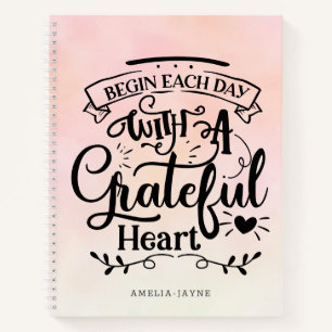 Journal De Gratitude Coeur Reconnaissant Ombre ten