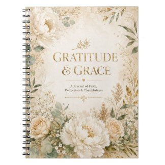 Journal de Gratitude & Grâce | Un Journal de Foi