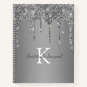 Journal de Gratitude Monogramme Parties scintillan