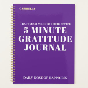 Journal de gratitude quotidien simple et élégant a