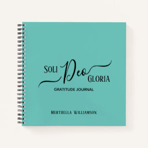 Journal de la gratitude chrétienne personnalisée