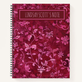 Journal de la liste des tâches de floraison rose