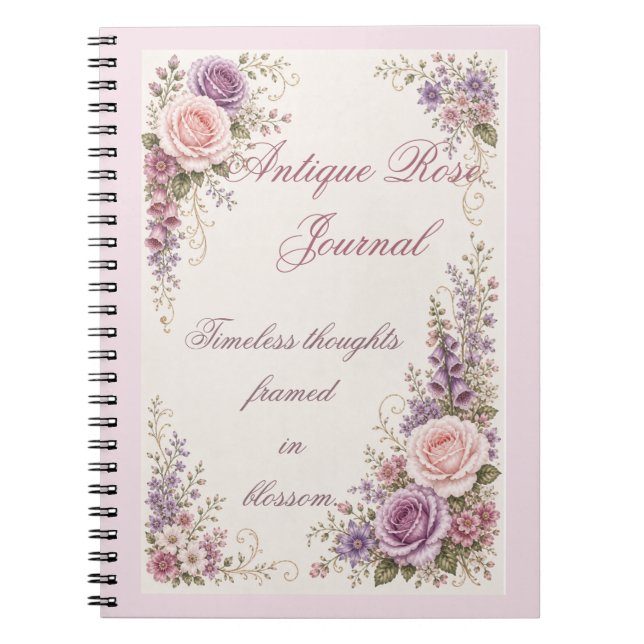 Journal de la rose antique (Devant)