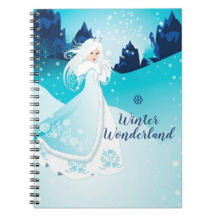 Journal de la spirale de la reine des neiges Winte