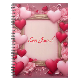 Journal de l'amour Cahier de coeurs de la Saint-Va