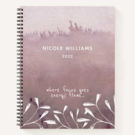 Journal de l'aquarelle branchée Seafoam Sand Ombre