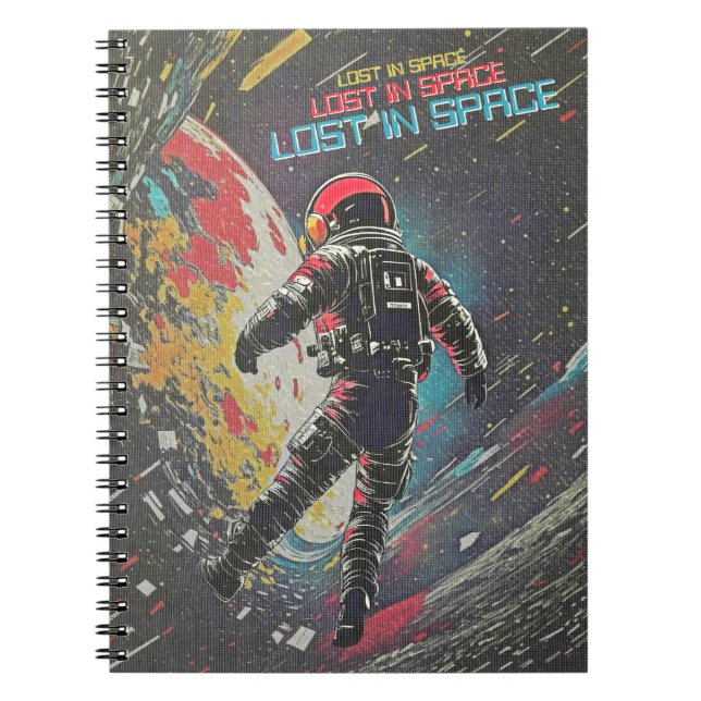Journal de l'astronaute Synthwave perdu dans l'esp (Devant)
