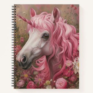 Journal de licorne rose