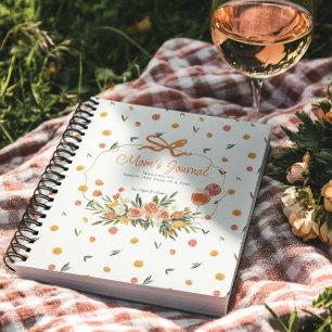 Journal de maman   Floral Citrus personnalisé
