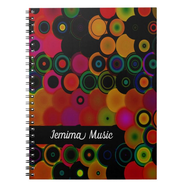 Journal de musique personnalisé (Devant)