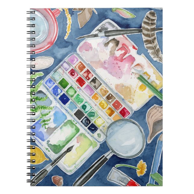 journal de nature aquarelle (Devant)