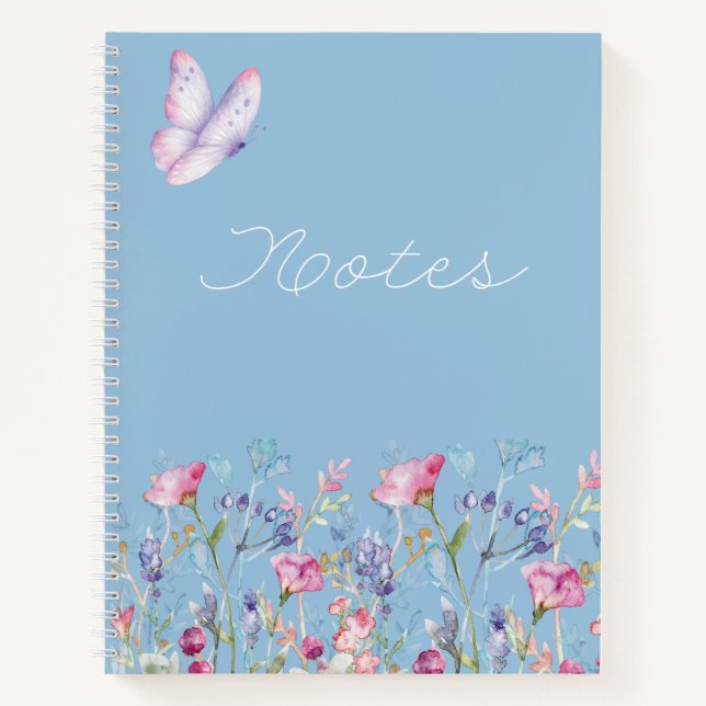 Journal de notes aux fleurs (Devant)