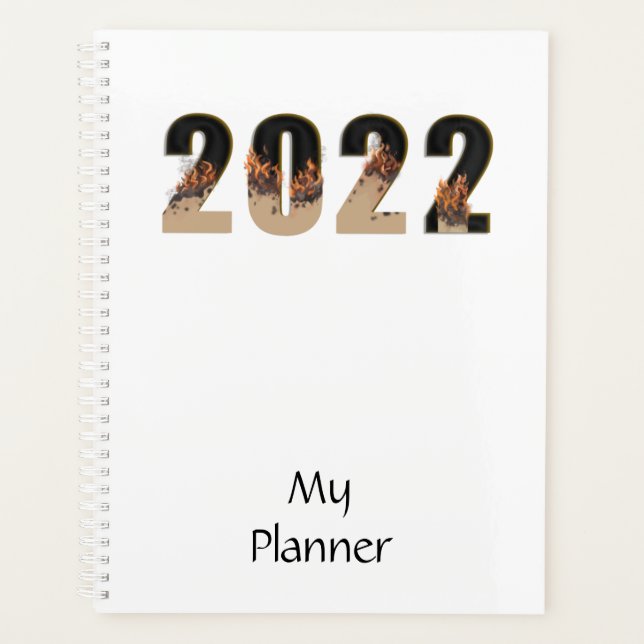 Journal de planification du planificateur 2022 (Devant)