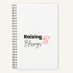 Journal de prière chrétien Raising Blessings