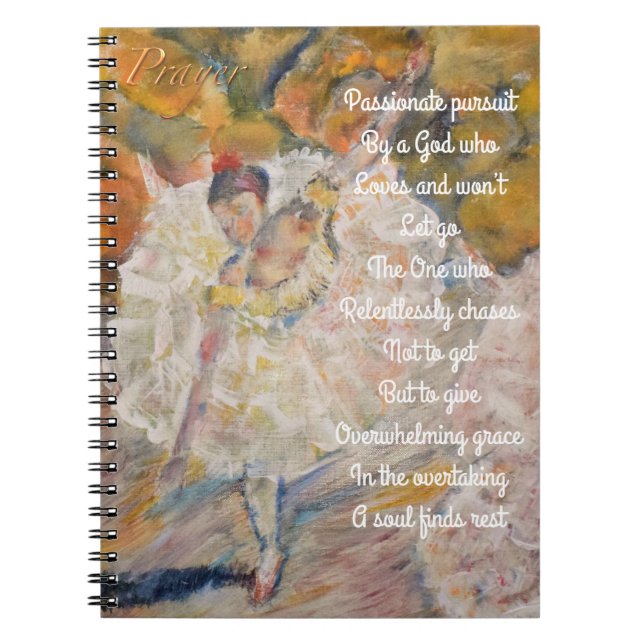 Journal de prière de Ballerina (Devant)