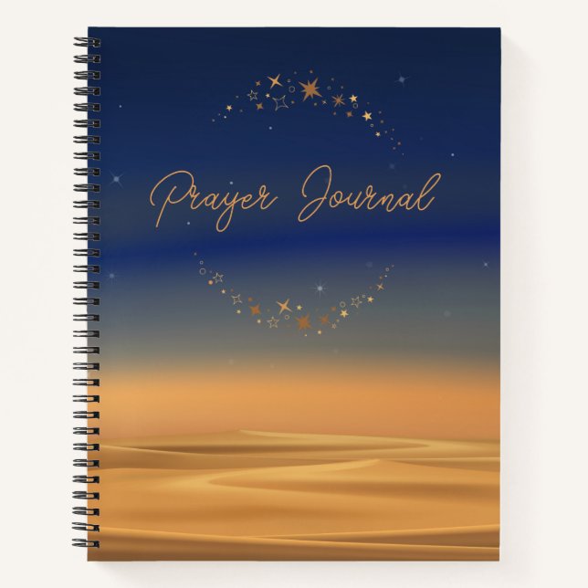 Journal de prière de nuit du désert (Devant)