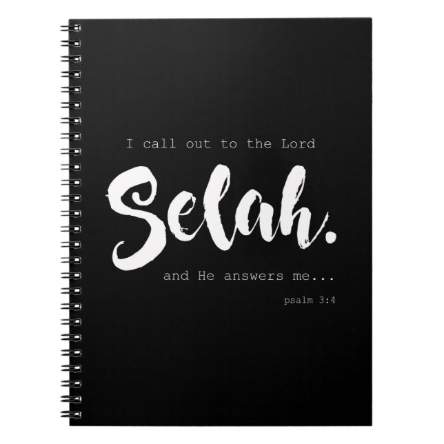 Journal de prière de Selah (Devant)