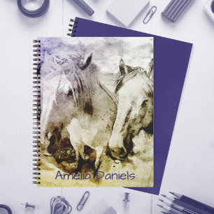 Journal de puces personnalisées Pony