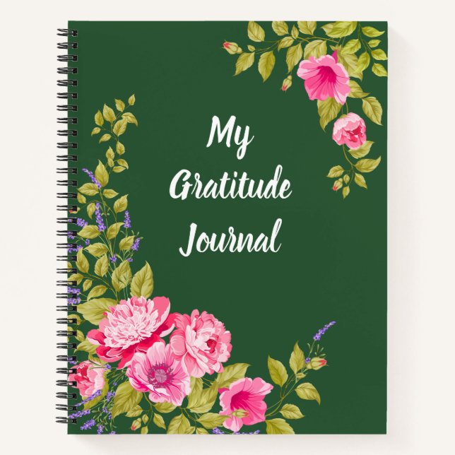 Journal de rationnement des roses roses personnali (Devant)