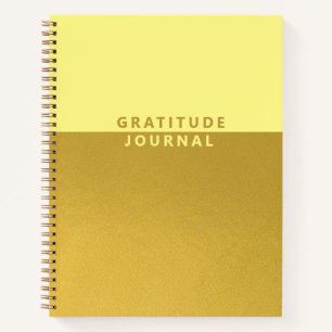 Journal de rationnement simple Gold Foil