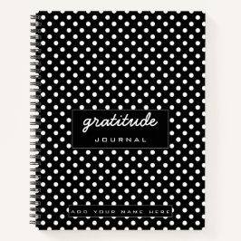 journal de reconnaissance de points de polka noir