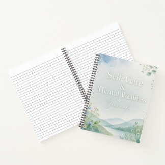Journal de soins personnels et de bien-être mental