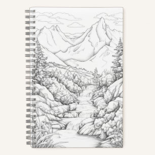 Journal de voyage avec couverture pour la colorati