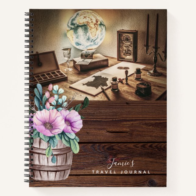 Journal de voyage Aventures de retraite Papa Papi  (Devant)