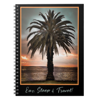 Journal de voyage Palm Tree et Sunset Carnet